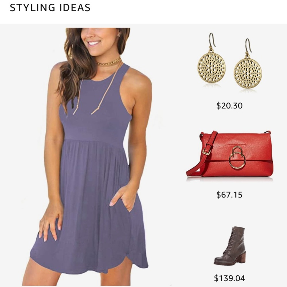Dress with pockets